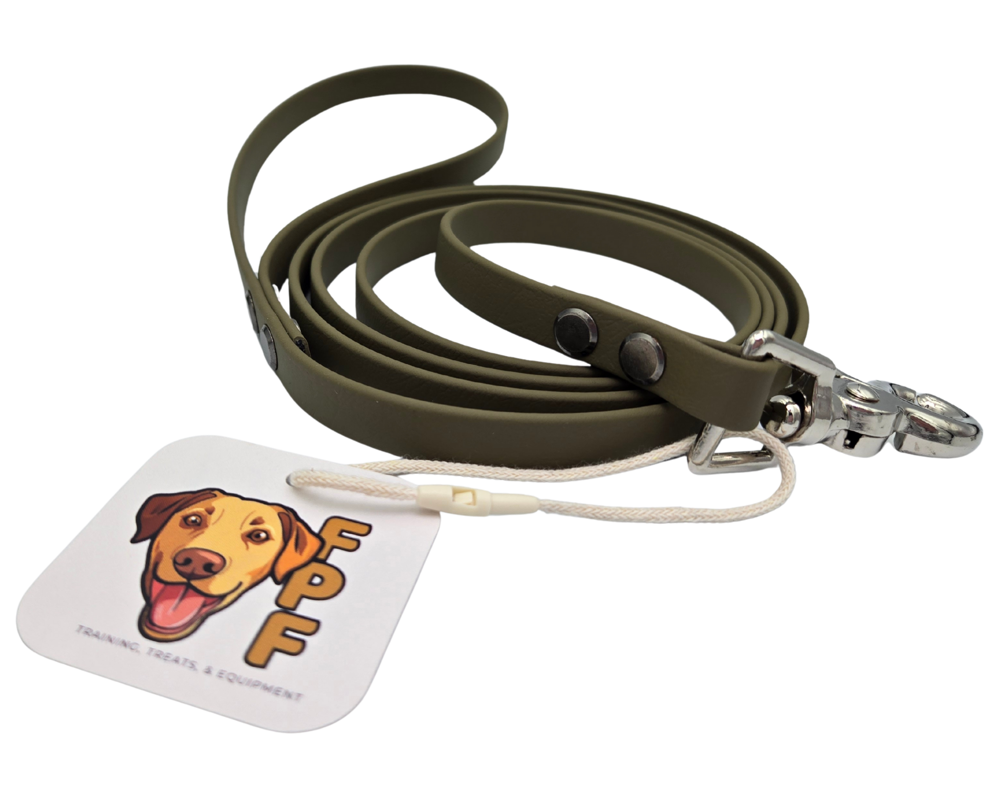 5ft Biothane Dog Leash – 1/2” Wide