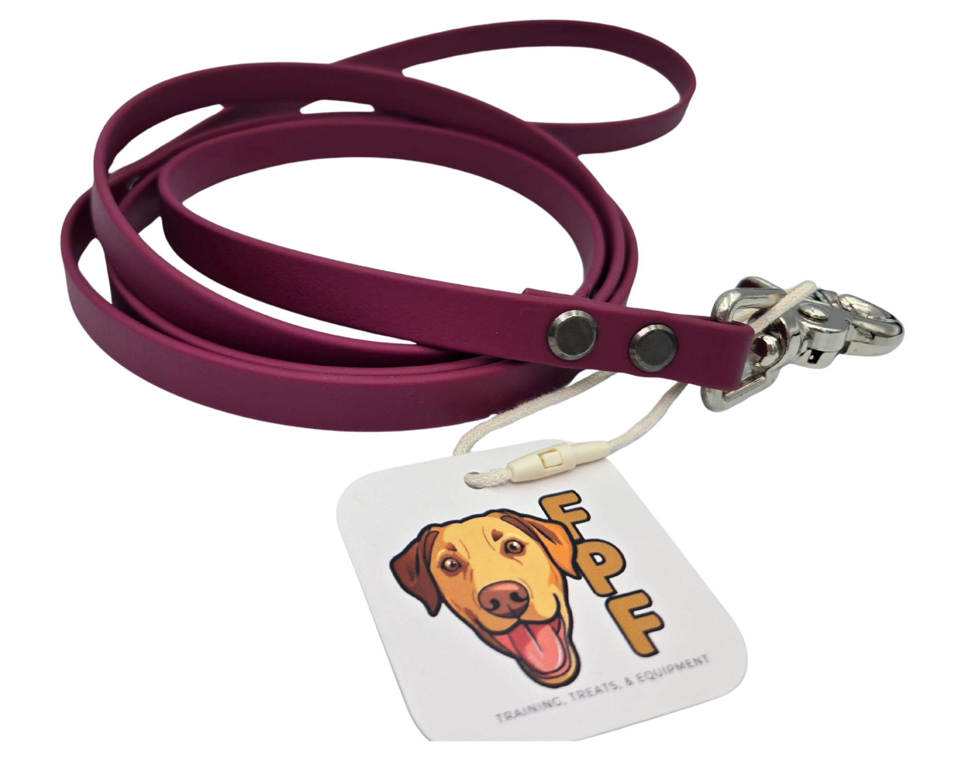 5ft Biothane Dog Leash – 1/2” Wide