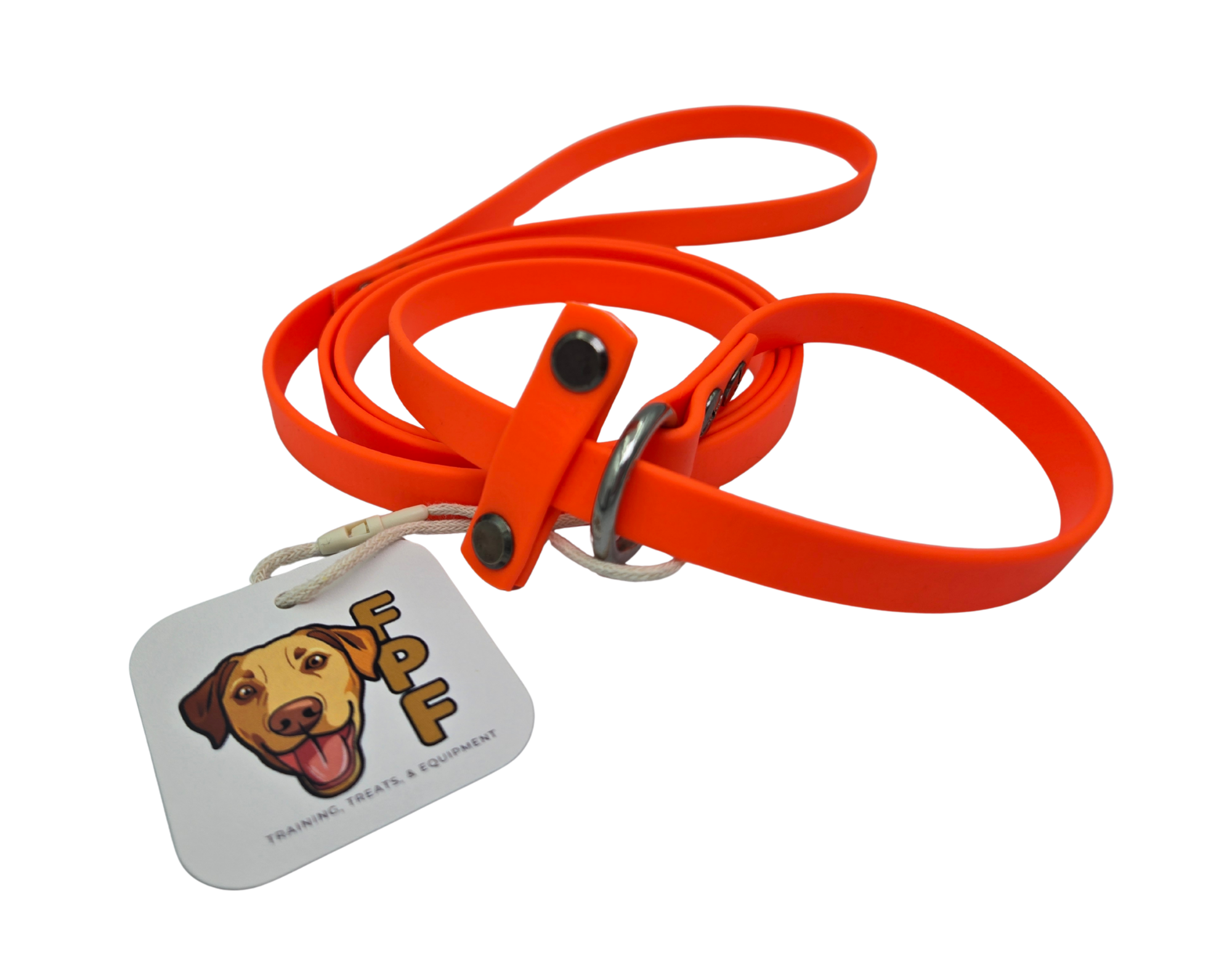 5ft Biothane Slip Lead - 1/2" Wide