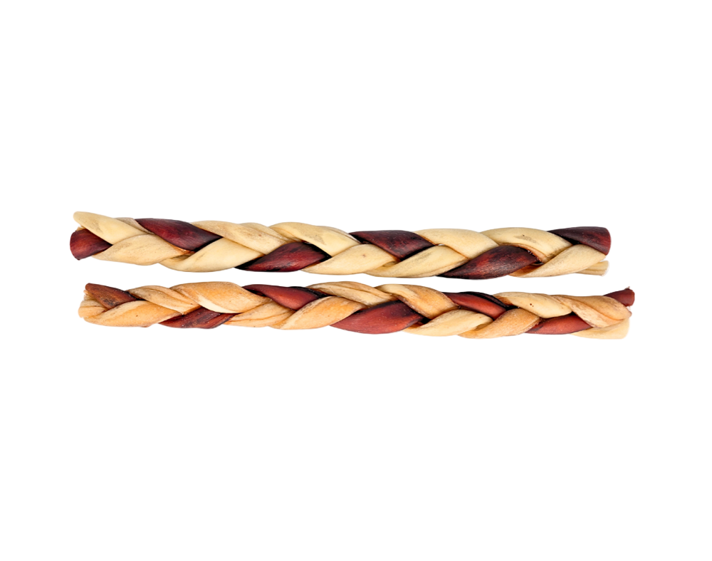 12" Braided Beef Collagen Dog Chew
