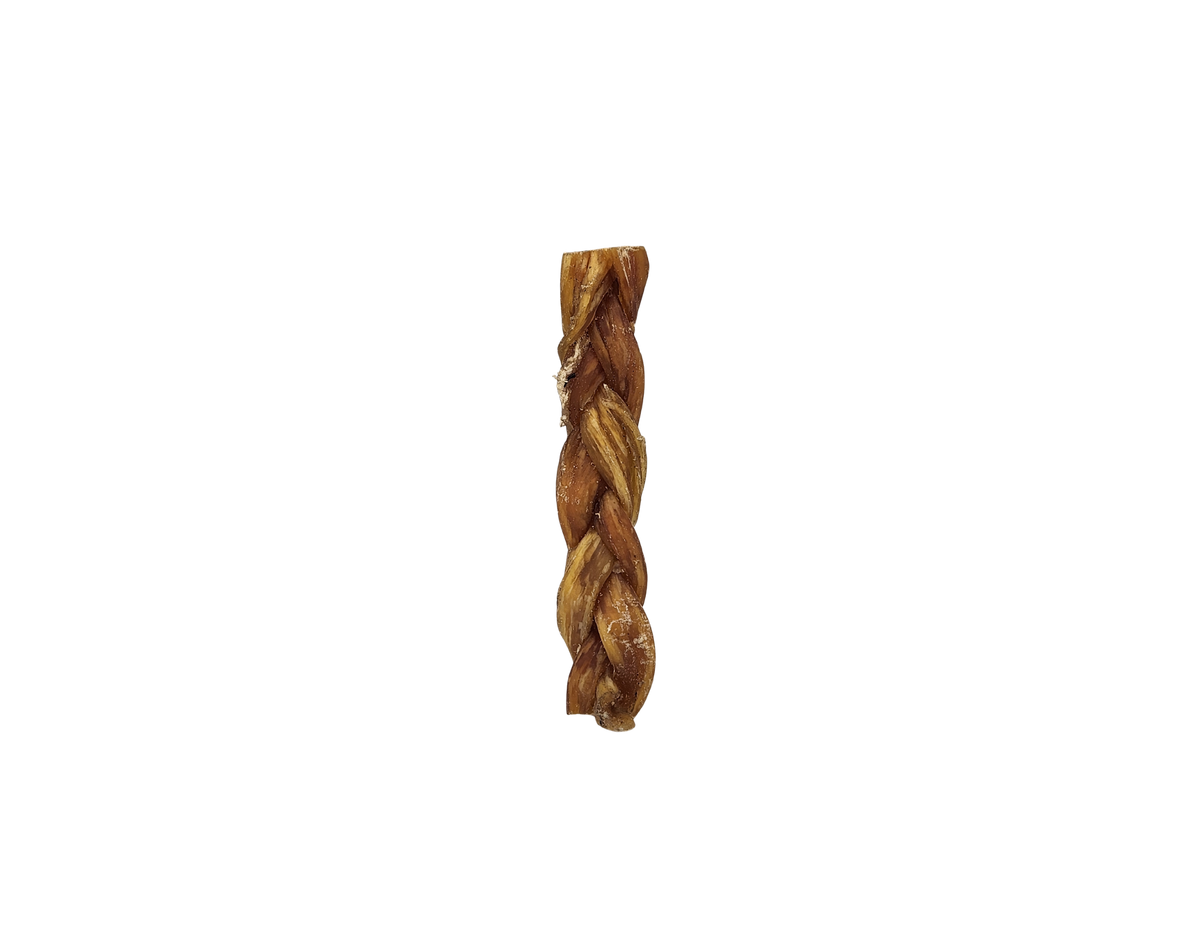 Braided Buffalo Neck Tendon 6"