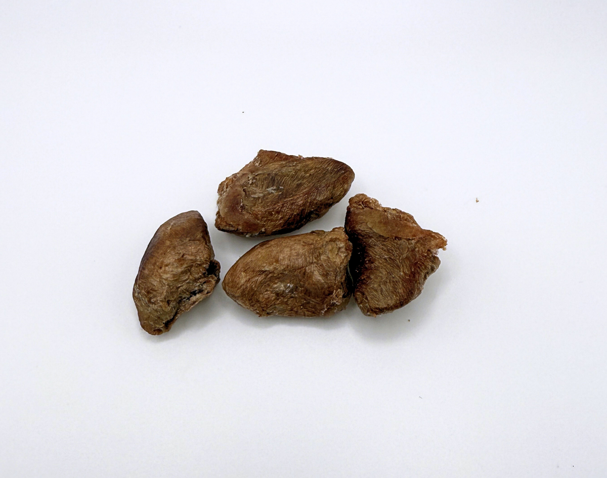 Freeze dried duck hearts